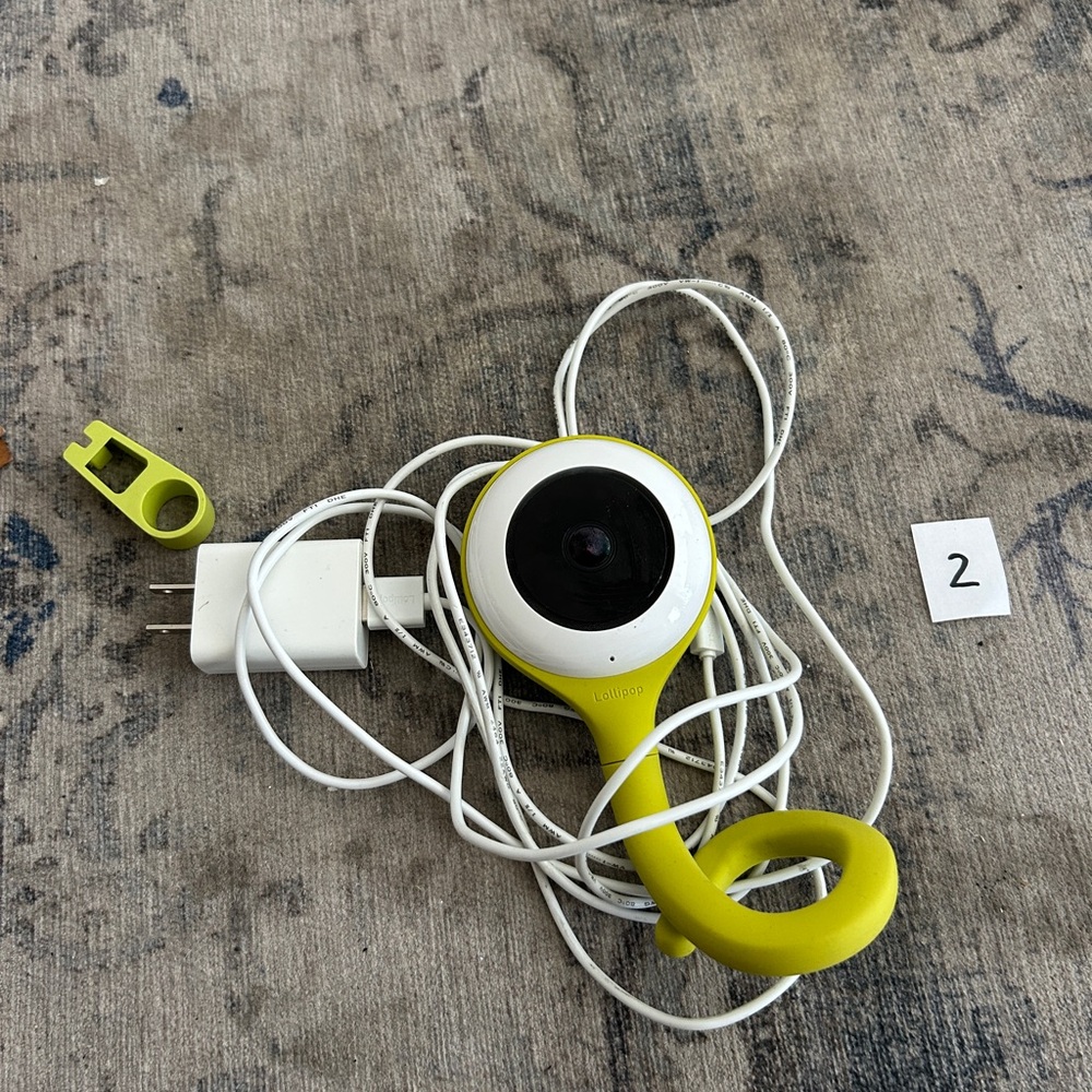 Lollipop baby camera